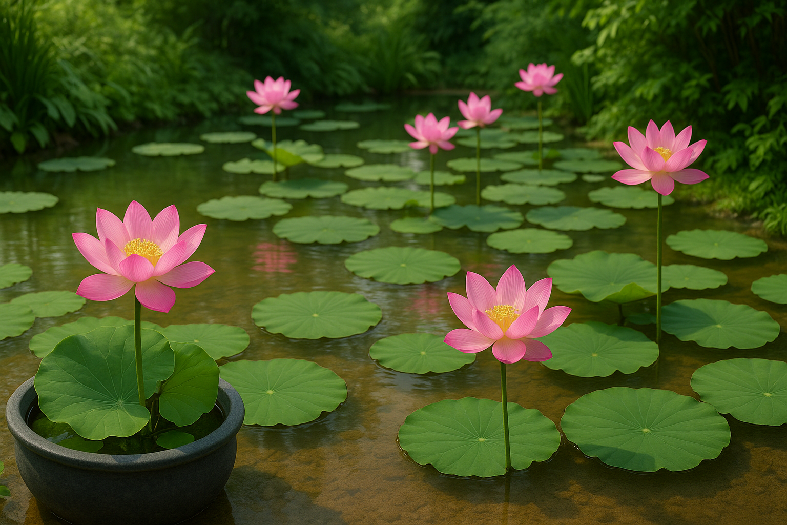 Lotus Growth: how to grow lotus flower