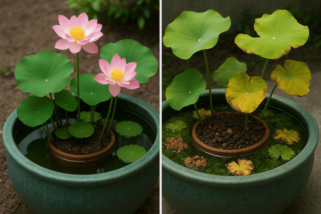 Common Mistakes in Lotus Soil and Water Setup