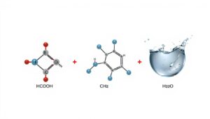 Understanding the Molecular Structure of HCOOH, CH₂, and H₂O