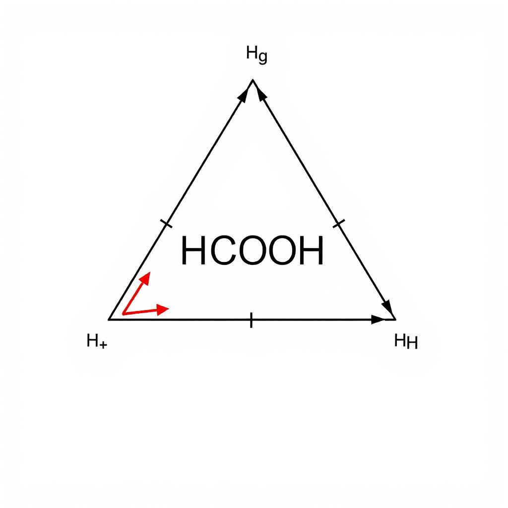 Molecular Geometry and Polarity of HCOOH
