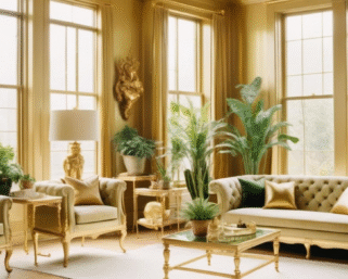 10 Stunning Ways to Use Gold Metallic Paint Spray in Home Décor
