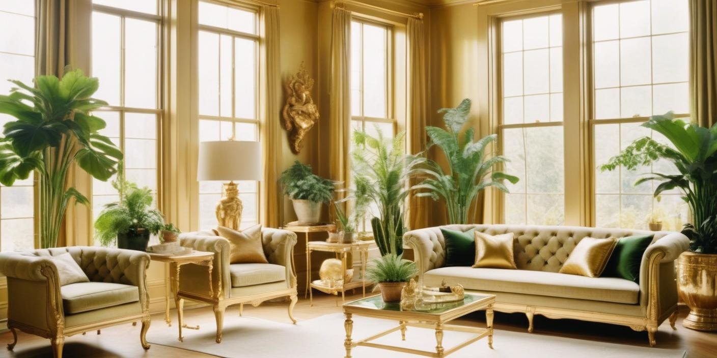 10 Stunning Ways to Use Gold Metallic Paint Spray in Home Décor